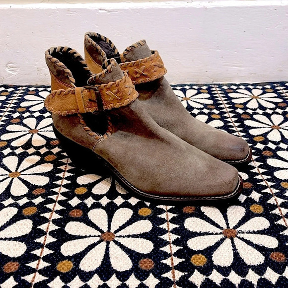 Jeffrey Campbell Walk The Line Ankle Boot size 7 - Picture 2 of 12